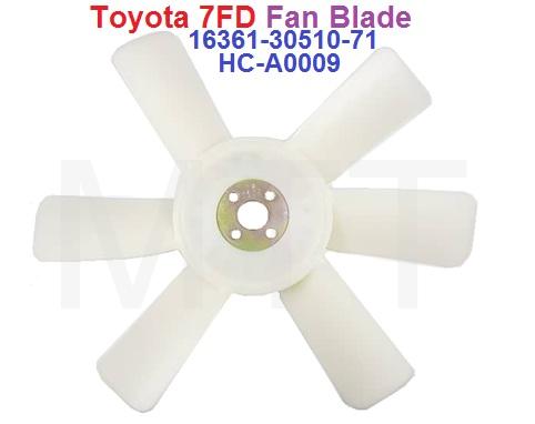 Fan Blade-Forklift Toyota 7F 7FD - Image 2