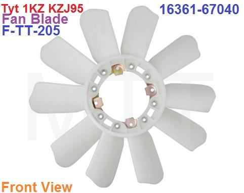 Fan Blade-Toyota Landcruiser KZJ95 - Image 3