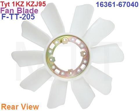 Fan Blade-Toyota Landcruiser KZJ95 - Image 4