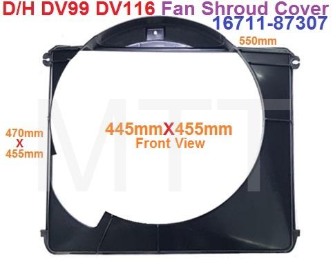 Fan Guard Shroud Cover-D/H DV99 DV116