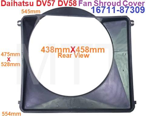 Fan Guard Shroud Cover-D/H DV57 - Image 2