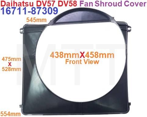 Fan Guard Shroud Cover-D/H DV57