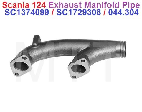 Exhaust Manifold Pipe-Scania 124