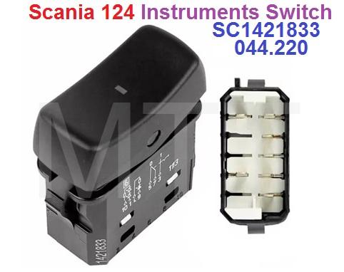 Instruments Switch-Scania 124