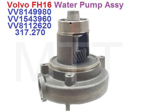 Water Pump Assy- Volvo FH16