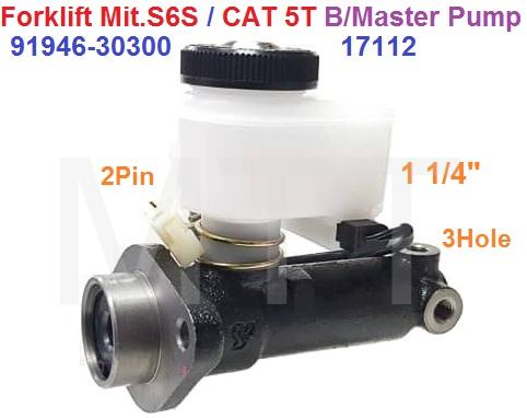 Forklift Mit.S6S/CAT 5T Brake Master Pump-1 1/4″