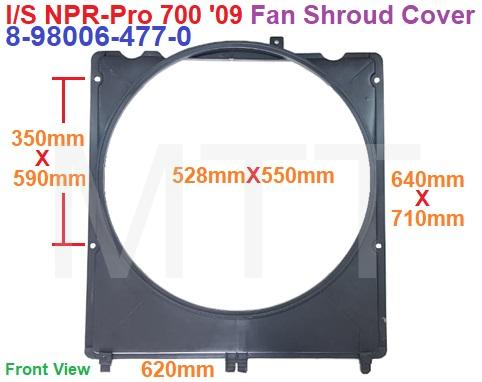 Fan Guard Shroud Cover-Isuzu NLR NPR-Pro