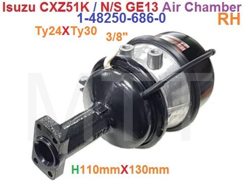 Air Chamber-Isuzu CXZ51K ( Ty24XTy30 ) - Image 4