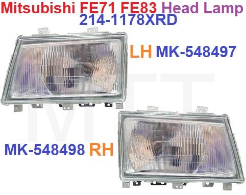 Mit.Canter FE71 FE83 Head Lamp Assy-M