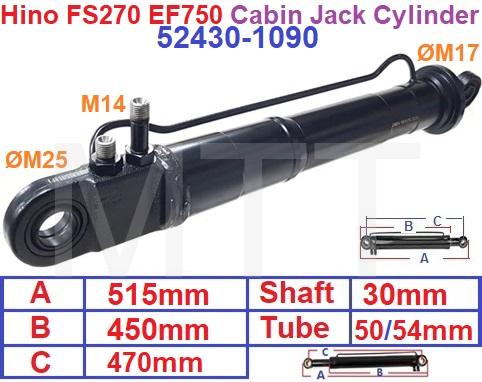 Cabin Jack Cylinder-Hino EF750 - Image 2