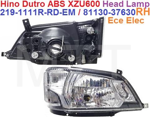 Hino Dutro 300 ABS Head Lamp Assy - Image 3