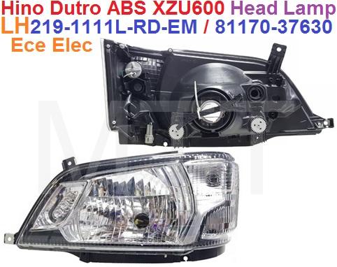 Hino Dutro 300 ABS Head Lamp Assy - Image 4