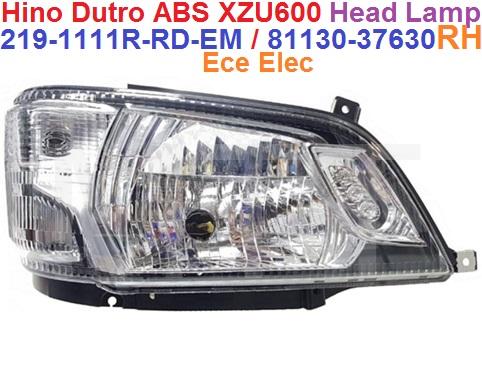 Hino Dutro 300 ABS Head Lamp Assy - Image 5