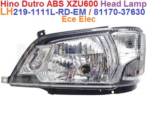 Hino Dutro 300 ABS Head Lamp Assy - Image 6