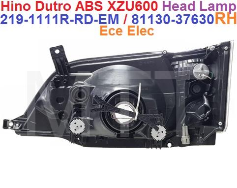 Hino Dutro 300 ABS Head Lamp Assy - Image 7