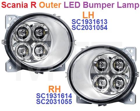 LED Bumper Lamp-Scania R ( Outer )
