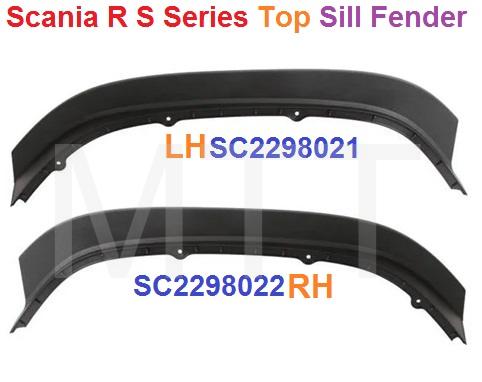 Mudguard Sill Fender-Scania R S Series (Top)