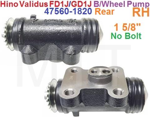 B/Wheel Cylinder-Hino Validus FD8J GD1J ( Rr-Rh )