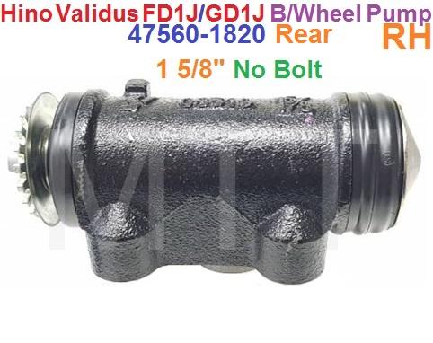 B/Wheel Cylinder-Hino Validus FD8J GD1J ( Rr-Rh ) - Image 3