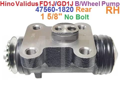 B/Wheel Cylinder-Hino Validus FD8J GD1J ( Rr-Rh ) - Image 4