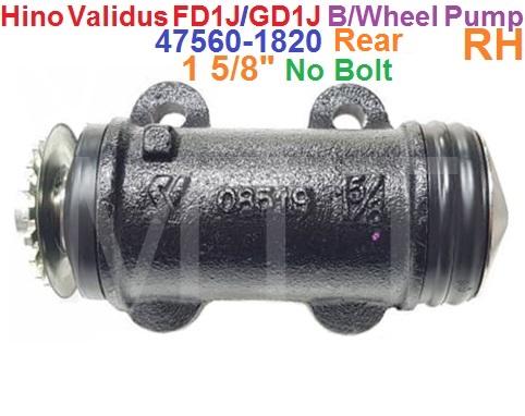 B/Wheel Cylinder-Hino Validus FD8J GD1J ( Rr-Rh ) - Image 7