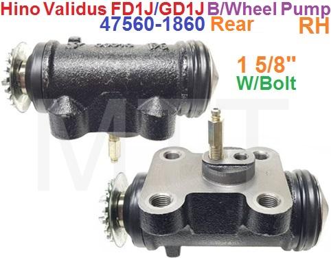B/Wheel Cylinder-Hino Validus FD8J GD1J ( Rr-Rh )
