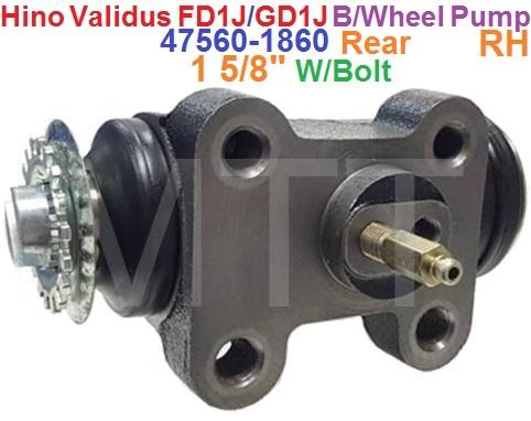 B/Wheel Cylinder-Hino Validus FD8J GD1J ( Rr-Rh ) - Image 6
