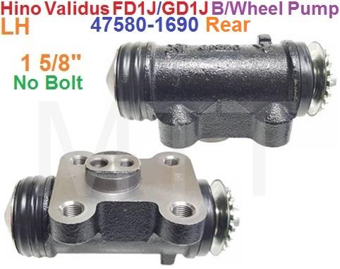 B/Wheel Cylinder-Hino Validus FD8J GD1J ( Rr-Lh )