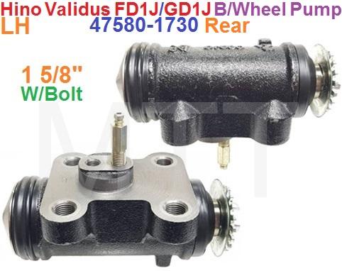 B/Wheel Cylinder-Hino Validus FD8J GD1J ( Rr-Lh )