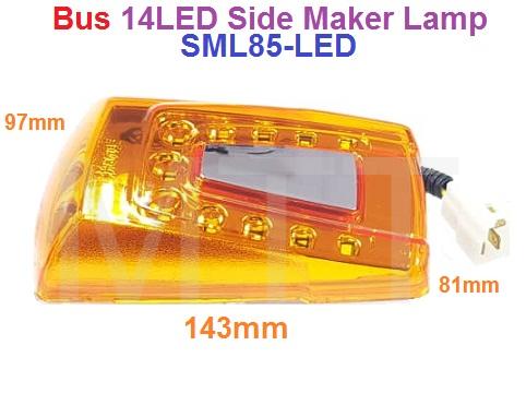 LED Side Maker Lamp-Bus