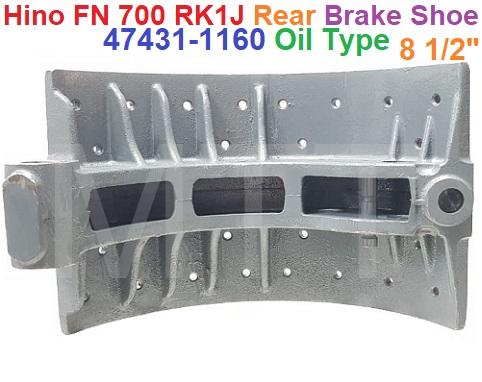 Brake Shoe-Hino ZM 700 FN RK1J ( Oil 8 1/2" ) - Image 2