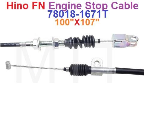 Engine Stop Cable-Hino FN - Image 2