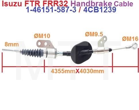 Handbrake Cable-Isuzu FTR FRR32 - Image 2