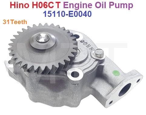 Engine Oil Pump-Hino H06C-T