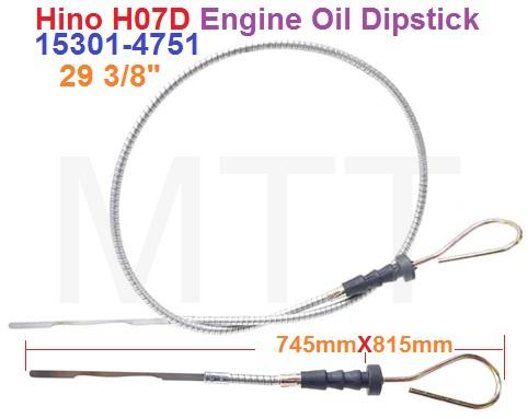 Oil Dipstick-Hino H07D