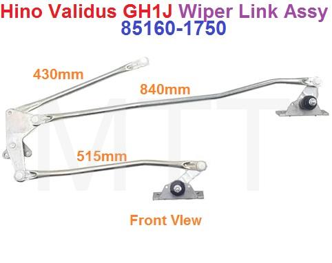 Wiper Linkage-Hino Validus 500