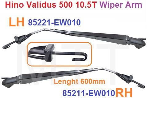 Wiper Arm-Hino Validus 500 Lohan