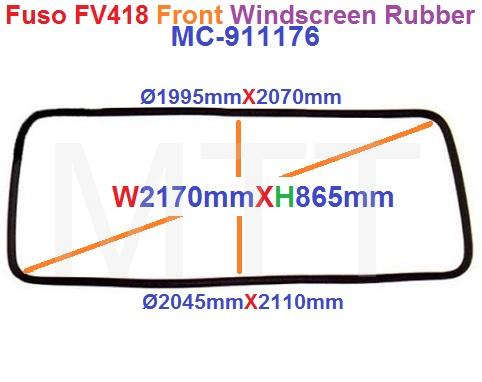 Windscreen Rubber-Fuso FV418 - Image 2
