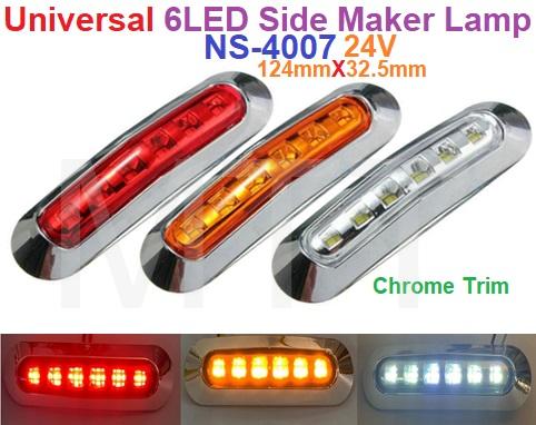 LED Side Marker Lamp-Truck Bus