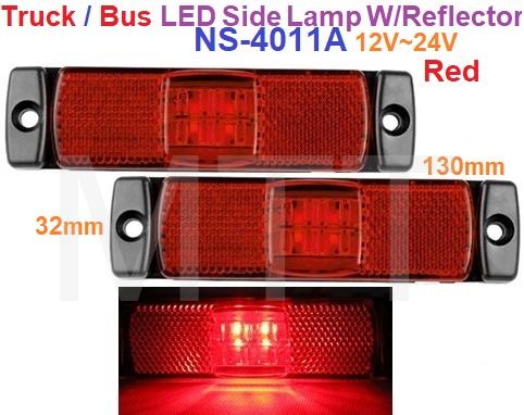 LED Side Lamp+Reflector-Truck - Image 2