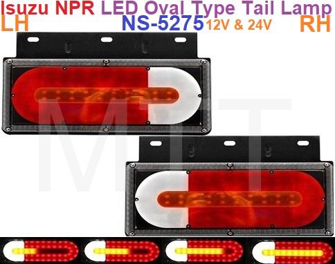 LED Tail Lamp-Isuzu NPR ( Oval )