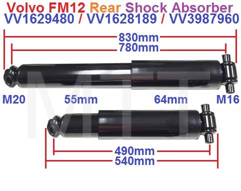 Absorber-Volvo FM12 ( Rr )