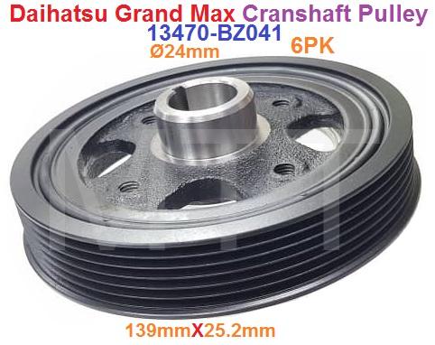 Damper Pulley-Daihatsu Grand Max