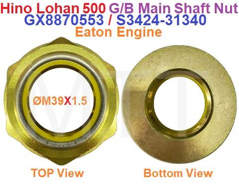 Main Shaft Nut-Hino 500 Lohan