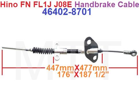 Hand Brake Cable-Hino FN J08E - Image 2