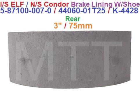 Brake Lining W/Shoe-Isuzu ELF / Nissan
