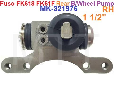 B/Wheel Cylinder-Fuso FK61F FK617 ( Rr-Rh ) - Image 2