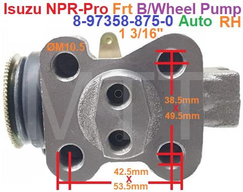 B/Wheel Cylinder-Isuzu NPR-Pro ( Frt RH ) - Image 2