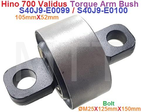 Torque Arm Rod Bush-Hino 700 E13C Validus