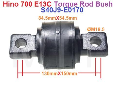 Torque Arm Rod Bush-Hino 700 E13C Validus - Image 2